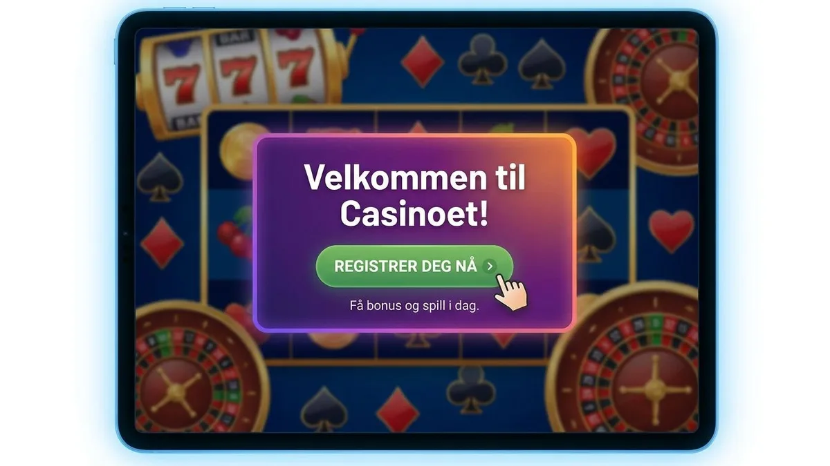 Registrer deg med bonus